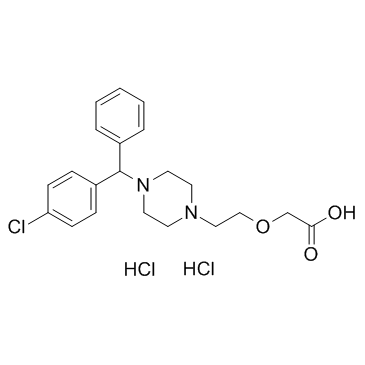 Cetirizine dihydrochloride结构式