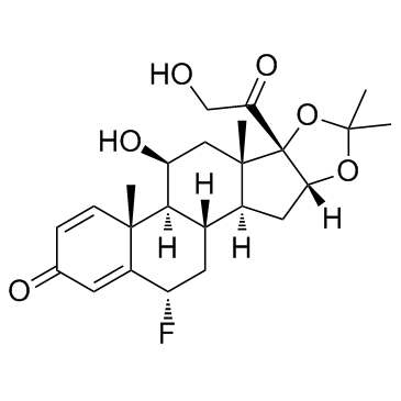 Flunisolide结构式