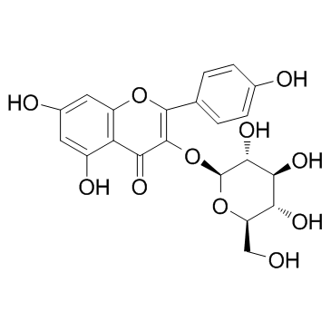 Astragalin结构式