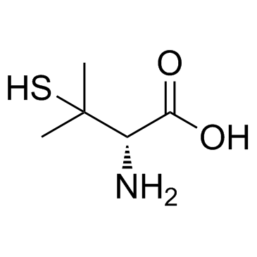 Penicillamine结构式