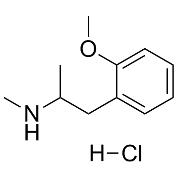 Methoxyphenamine Hydrochloride结构式