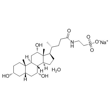 Taurocholic Acid sodium hydrate结构式