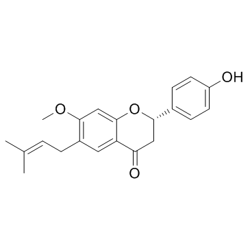 Bavachinin结构式