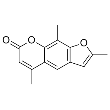 Trioxsalen结构式