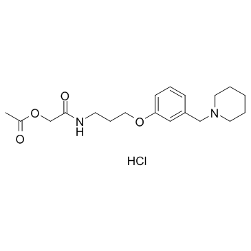 Roxatidine Acetate Hydrochloride结构式