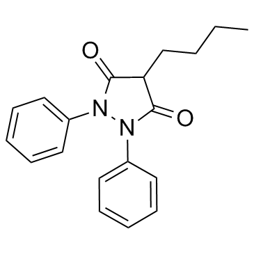 Phenylbutazone结构式