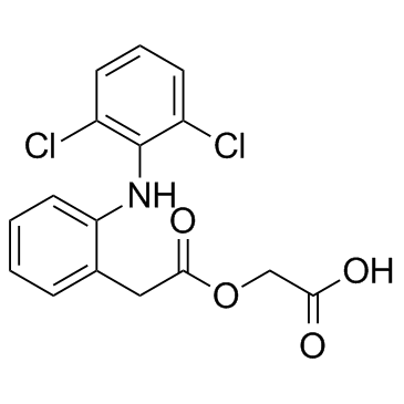 Aceclofenac结构式