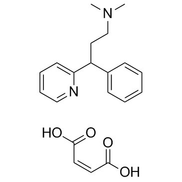 Pheniramine Maleate结构式