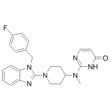 Mizolastine结构式