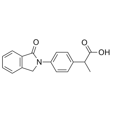 Indoprofen结构式