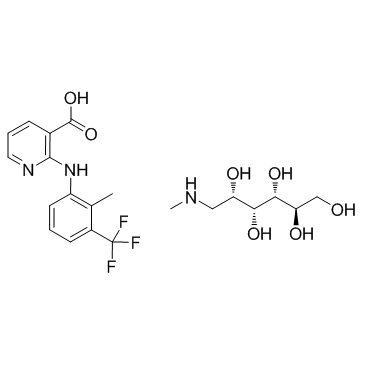 Flunixin meglumine结构式