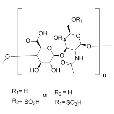 Chondroitin sulfate结构式