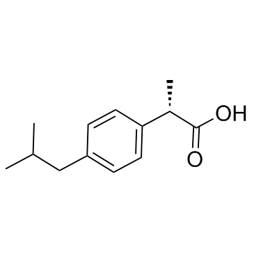 (S)-(+)-Ibuprofen结构式