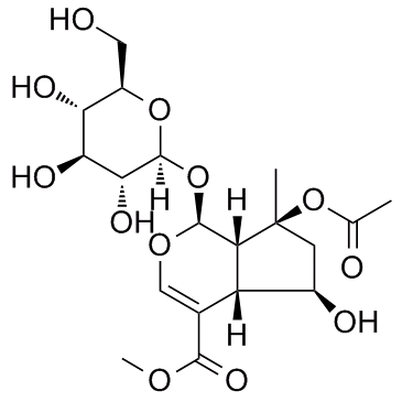 8-O-Acetyl shanzhiside methyl ester结构式