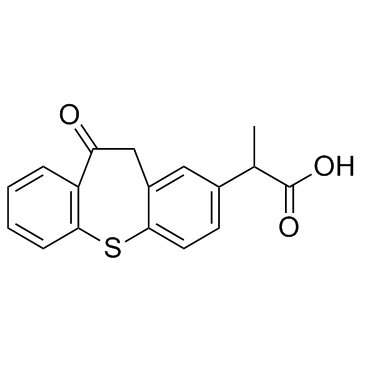 Zaltoprofen结构式