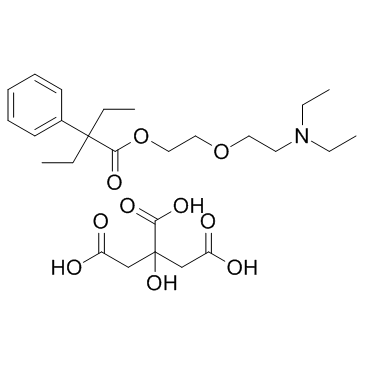 Oxeladin citrate结构式