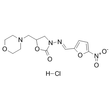 Furaltadone hydrochloride结构式