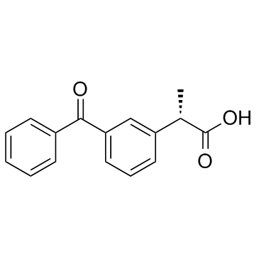 S-(+)-Ketoprofen结构式