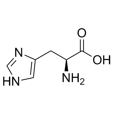 L-Hisidine结构式