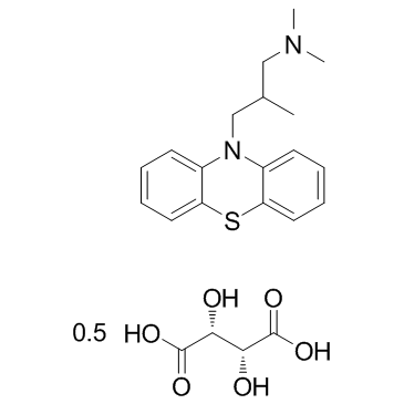 Alimemazine hemitartrate结构式