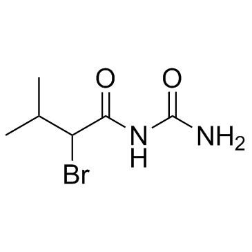 Bromisoval结构式