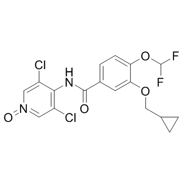 Roflumilast N-oxide结构式