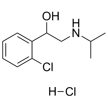 Clorprenaline hydrochloride结构式