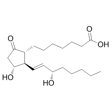 Prostaglandin E1结构式