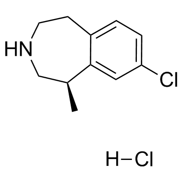 Lorcaserin Hydrochloride结构式