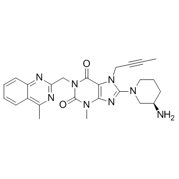 Linagliptin结构式