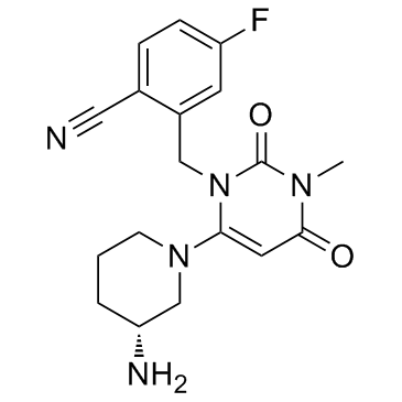 Trelagliptin结构式