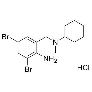 Bromhexine hydrochloride结构式