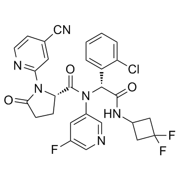 (R,S)-Ivosidenib结构式