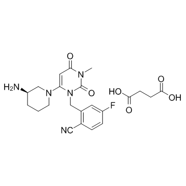 Trelagliptin succinate结构式