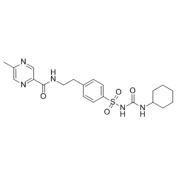 Glipizide结构式