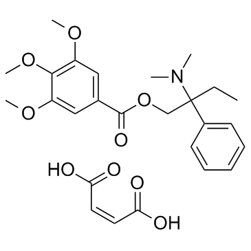 Trimebutine maleate结构式