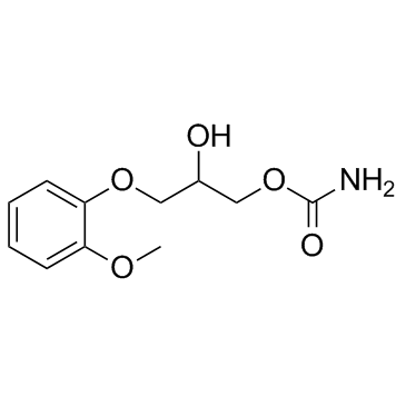 Methocarbamol结构式