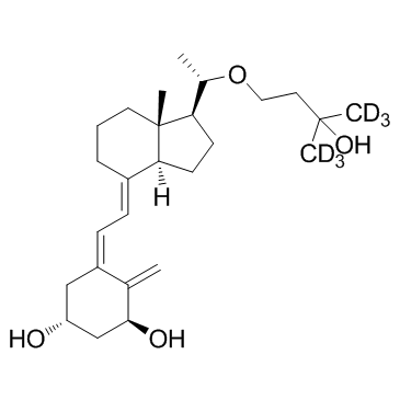 Maxacalcitol-D6结构式