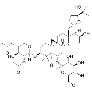 Isoastragaloside I结构式