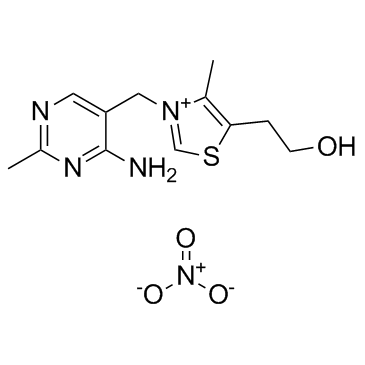 Thiamine nitrate结构式