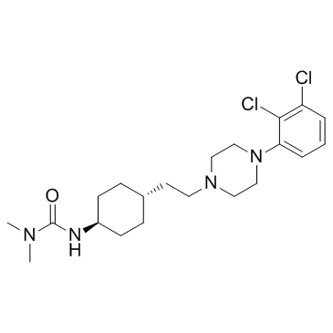 Cariprazine结构式