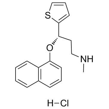 Duloxetine hydrochloride结构式