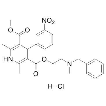 Nicardipine Hydrochloride结构式