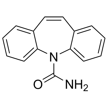 Carbamazepine结构式