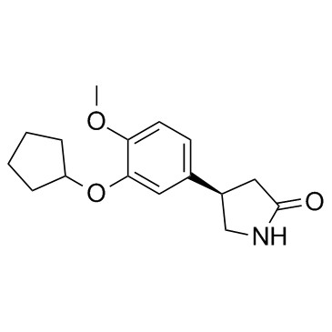 (R)-(-)-Rolipram结构式