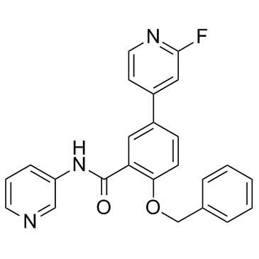 GSK2578215A结构式