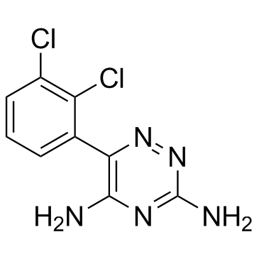 Lamotrigine结构式