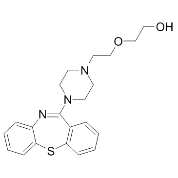 Quetiapine结构式