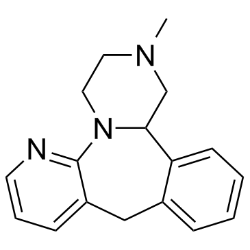 Mirtazapine结构式