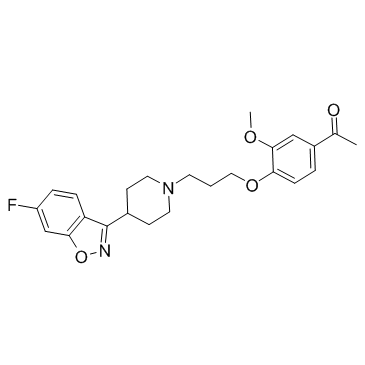Iloperidone结构式